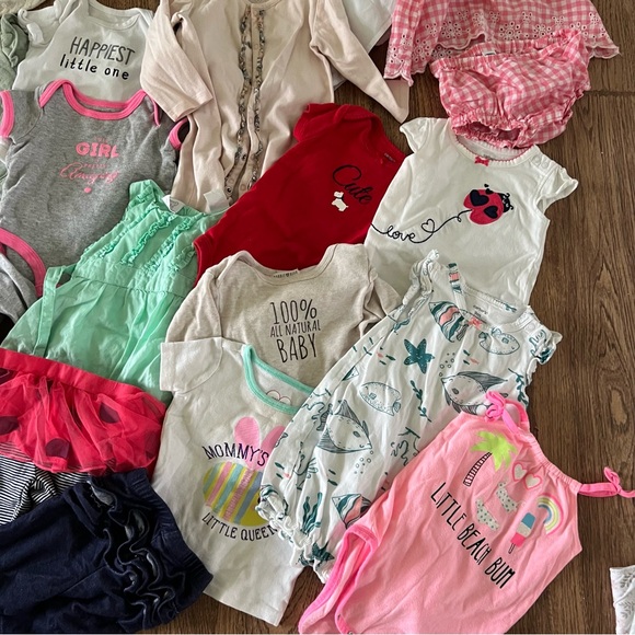 Baby Girl Bundle Lot of Clothes 0-12 months - Picture 4 of 8